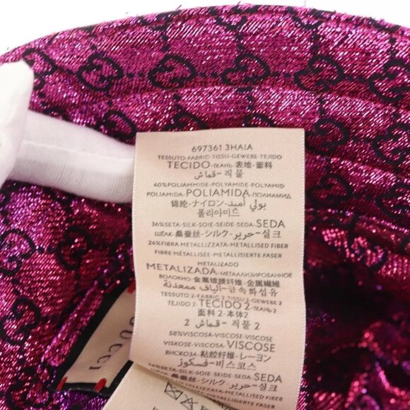 GUCCI Bucket Hat Nylon S Pink 697361 Auth am9146V - Picture 13 of 14